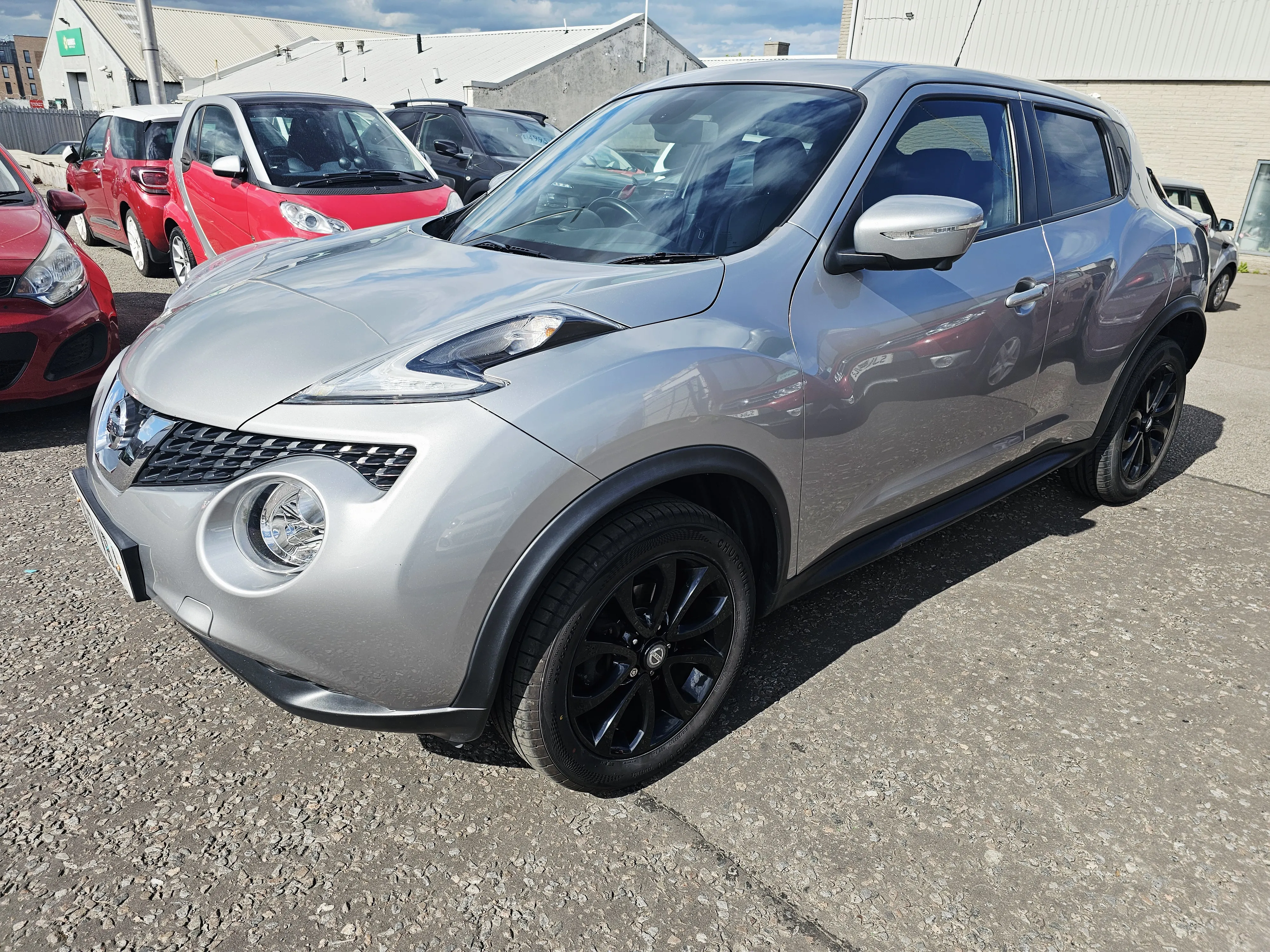 57k Miles! 2017 Silver Nissan Juke Tekna DIG-T, 1.2L Petrol,MOT June 2027. Aux. 5Dr.Cruise Control.Ulez free.Reverse Camera.2 Owner £6495