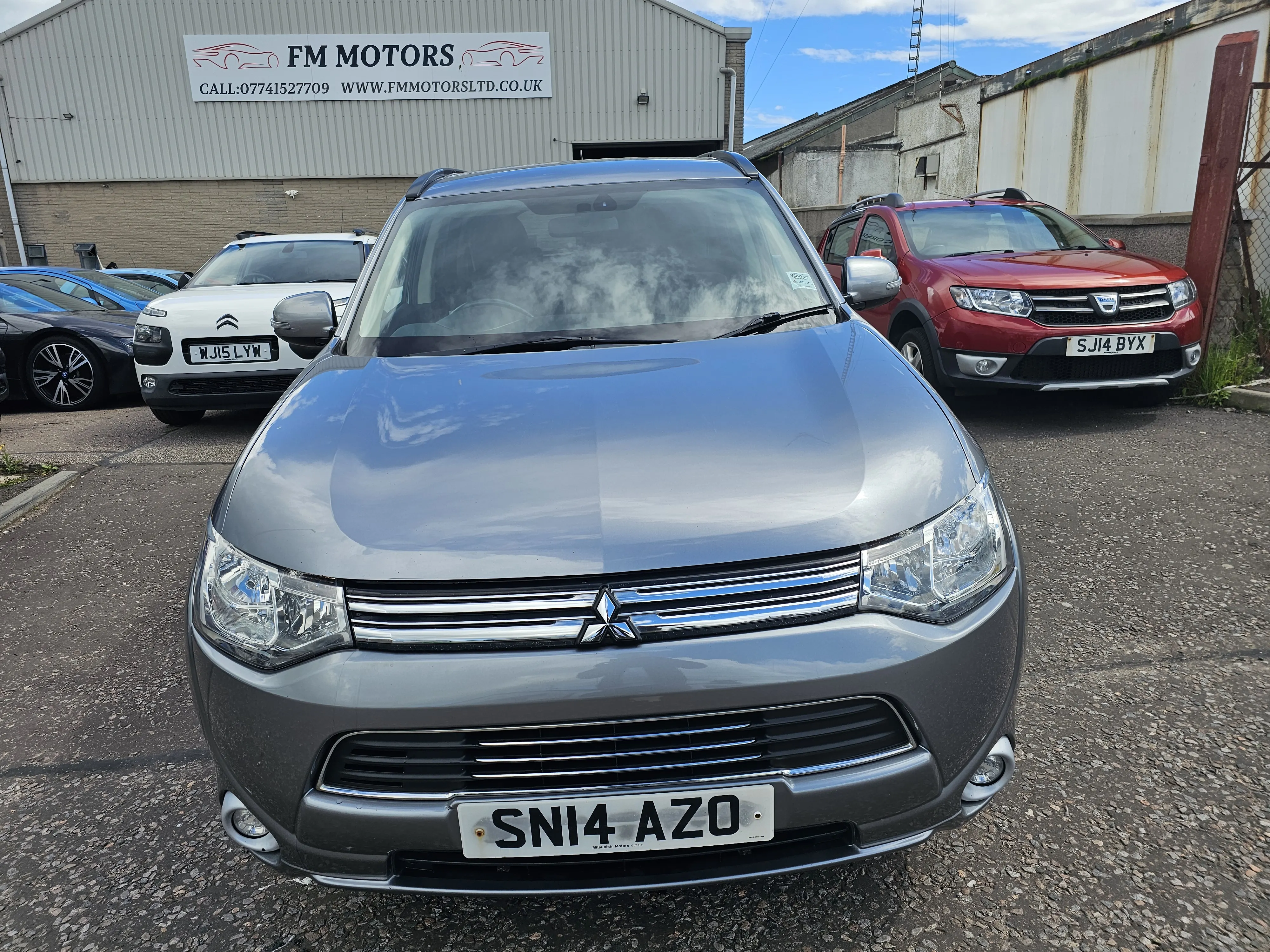 Automatic! 2014 Grey Mitsubishi OUTLANDER GX 3H PHEV.2L Petrol Hybrid, MOT June 2027.SH, Low miles, Ulez free.2 Owner £6995